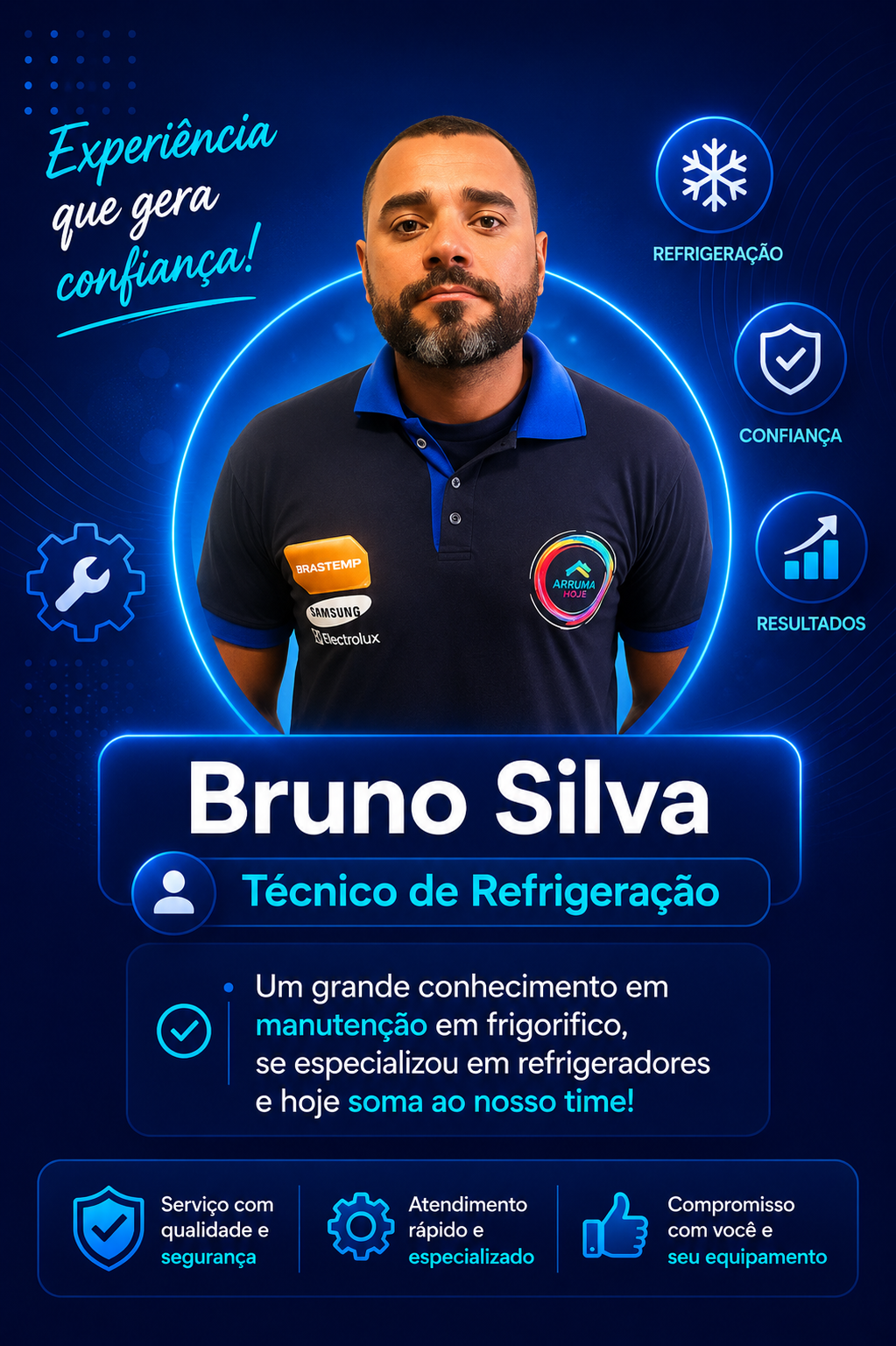 Conserto de geladeira Arruma Hoje